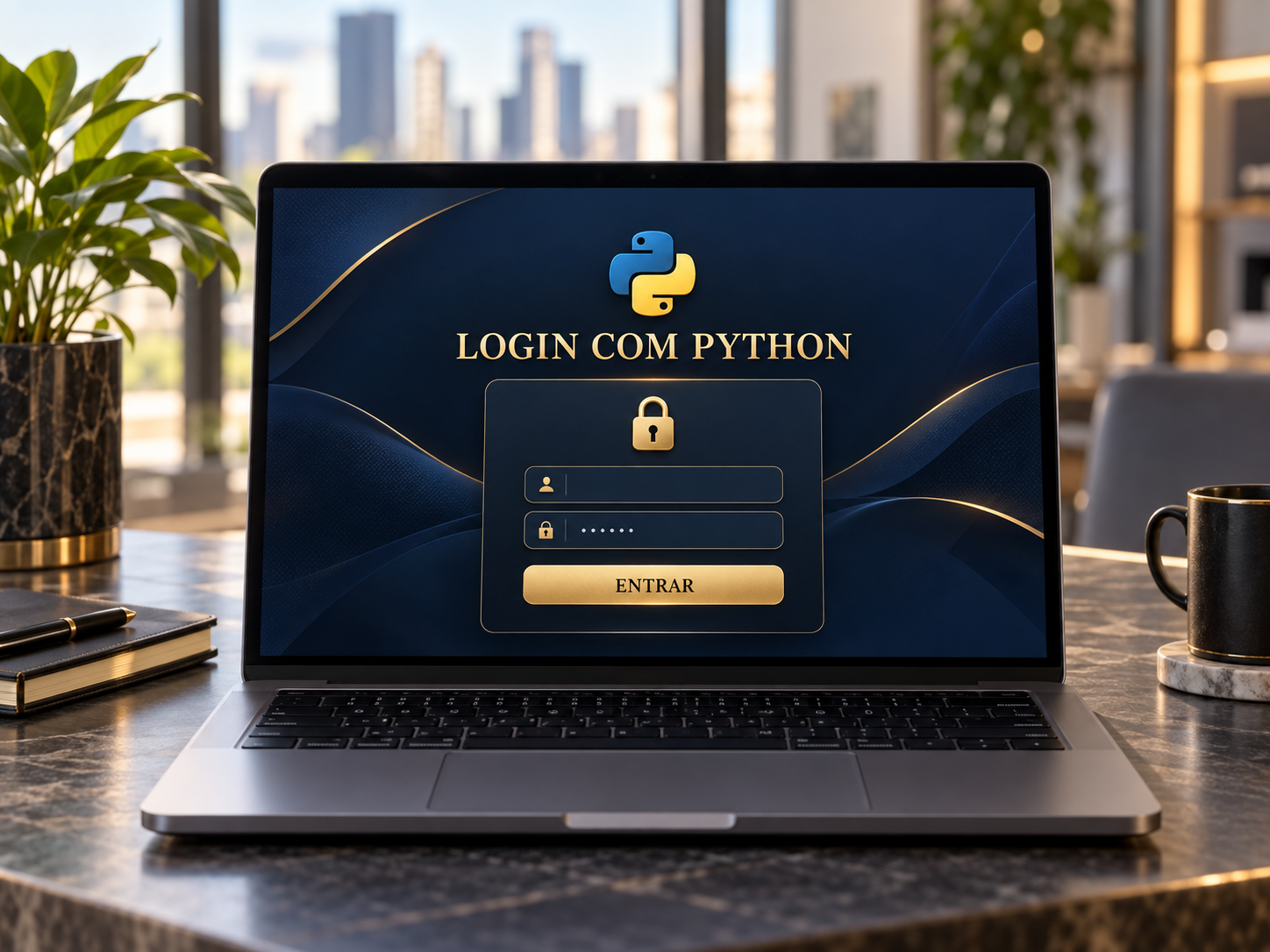 Estrutura de Sistemas Python Login e Automação — Em andamento